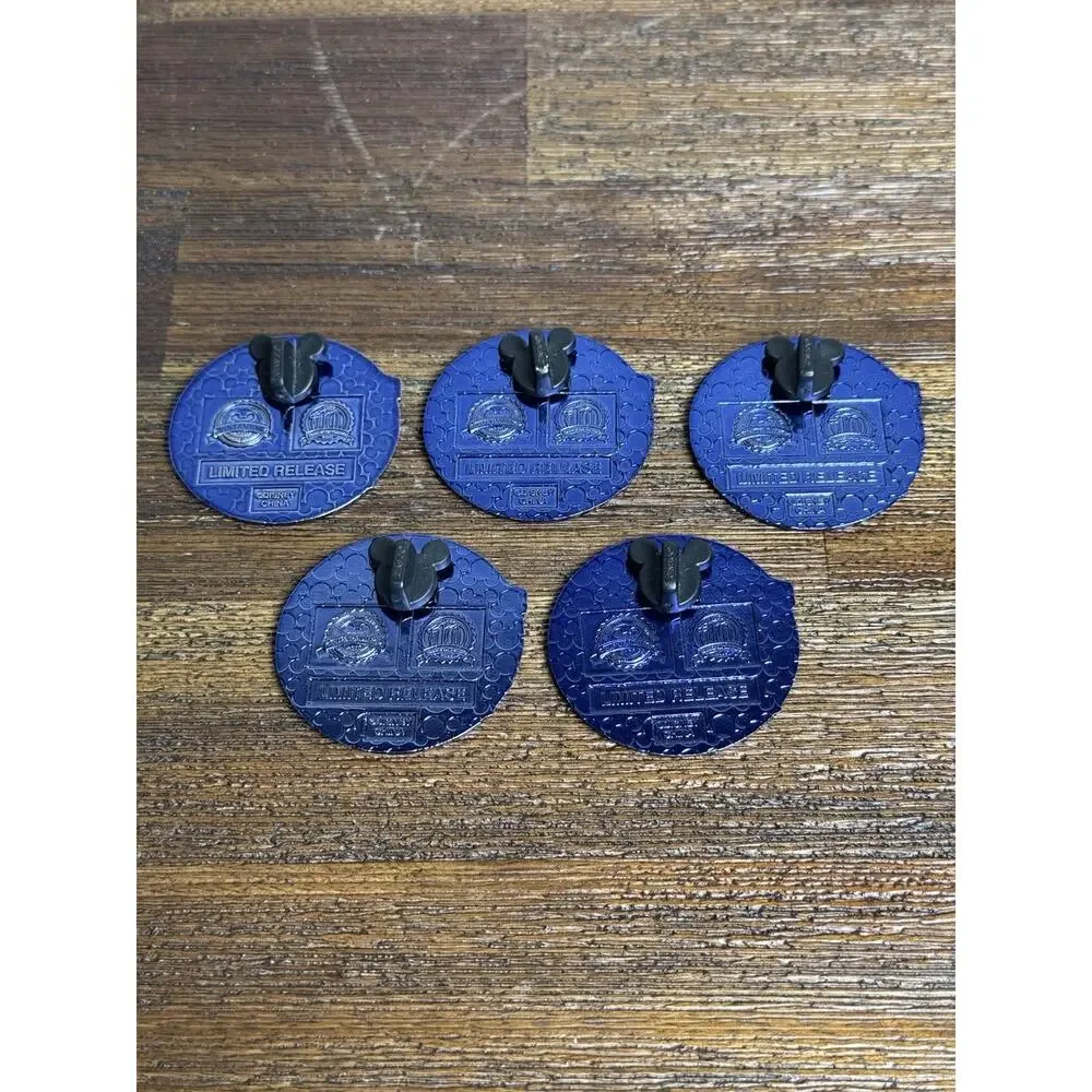 Disney Parks 10 Years Pin Trading Set of 5 Mystery Limited Release 2010 - Picture 8 of 8